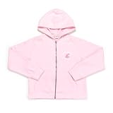Antigua Washington State Girl's Pink Lucky Long Sleeve Fleece Hoody