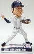 New York Yankees Joba Chamberlain Forever Collectibles On Field Bobble Head - BASEBALL Sports Merchandise
