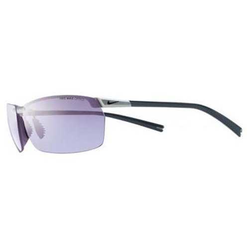 Nike Forge Rimless E Sunglasses (Gunmetal Frame, Max Golf Tint Lens)