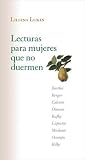Lectura Para Mujeres Que No Duermen (Antologias)