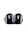 Nufoot Betsy Lou Women's Slippers, Foldable, Flexible Flats, Slipper Socks, Travel Slippers, Exercise Shoe, Dance Shoe, Yoga Socks, House Shoes, Indoor Shoes, Gray, X-Large