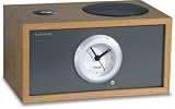Tivoli Audio Model Three Dual Alarm Speaker - Speaker with alarm clock - metallic taupe, cherry