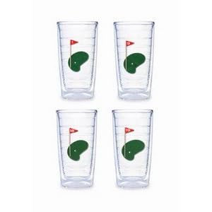 Tervis Tumbler Dive Flag 16-Ounce Double Wall Insulated Tumbler, Set of 4 by