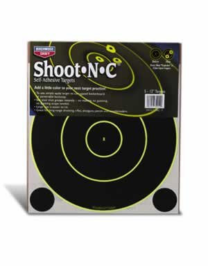 Shoot N C 12" Rnd Target 12 Sheet
