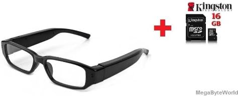 MBW 5MP HD 720P Glasses Camera DVR DIgital Video Recorder Sun Eyewear Camera CMOS + 16GB Micro SD Card