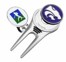 Kansas State Wildcats Divot Tool Hat Clip With Golf Ball Marker Of 2)