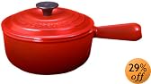 Le Creuset ソースパン 18cm チェリーレッド
