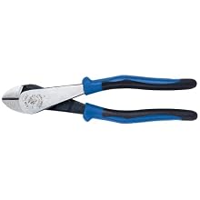 Klein J2000-48 8-Inch Journeyman Diagonal Cutting Pliers, Blue and Black