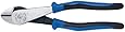 Klein Tools J2000-48 8-Inch Journeyman Diagonal Cutting Pliers, Blue and Black