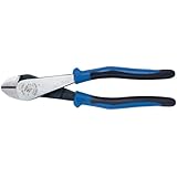 Klein Tools J2000-48 8-Inch Journeyman Diagonal Cutting Pliers, Blue and Black
