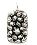 Pendant - Sterling Silver Skulls Pendant 42mm Over All Length