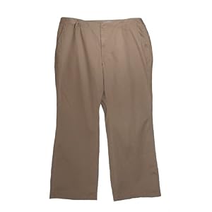 Liz Claiborne Woman Petite Audra Khaki Slim Bootcut 20P