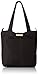 JuJuBe Be Light Everyday Lightweight Zippered Tote Bag, Legacy Collection - The Monarch - Black