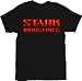 Search : Iron Man Bevel Red Stark Industries Black Adult T-shirt Tee