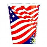 American Flag Cups