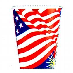 American Flag Cups by