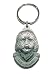 Pewter Labradoodle Key Chain Ring Made in the USA