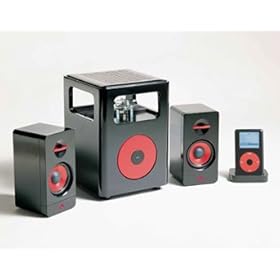VAL I 2 - Ipod Partner Tube Preamp + Powered Speaker System with Subwoofer with Remote Control Dock