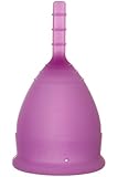 Lunette Menstrual Cup - Violet - Model 1 for Light to Medium Menstruation - Natural Alternative for Tampons and Sanitary Napkins
