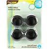 Dritz 44372 Curtain Grommets, Matte Black, 1-Inch, 8-Pack