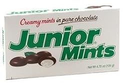 Tootsie Roll Junior mints dark chocolate, original - 72 pieces/Pack