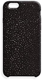Iphone 6 Plus Black Embossed Stingray Case by ValenzHandmade