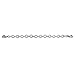 Belcho USA Sterling Silver 5.5.mm Bracelet Necklace Safety Chain (2 Inches)