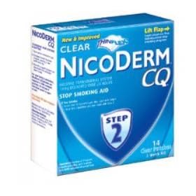 NCIODERM CQ STEP 2 14 CLEAR PATCHES EXP DATE 2/2012