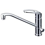 KVK 流し台用シングルレバー式混合栓 【KM5041CT】KM5041C series 給水分岐部360度回転式給水接続専用/シングルレバー混合栓【KM5041CT】