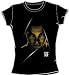 Star Trek 2009 Movie DARK KIRK Juniors Size Fitted Black T-shirt Tee