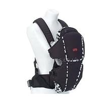 OBaby Babytragetasche mit Tiermuster, weiss/schwarz