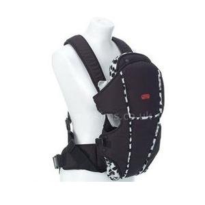 OBaby Babytragetasche mit Tiermuster, weiss/schwarz