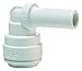 John Guest Speedfit PP221212W 3/8OD Stem - 3/8OD Plug-In Elbow, 10-Pack