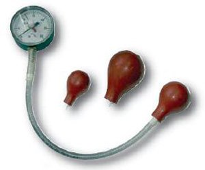 Baseline puematic bulb dynamometer/pinch gauge combination