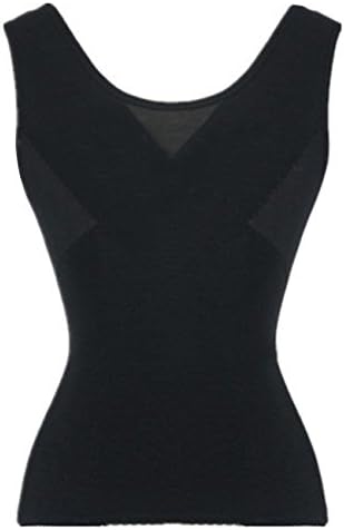Dong Dian Women's Lace Sport Waist Training Corset Bodyshaper Vest Black S