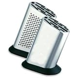 Review Global Ind.  / Global - Stainless Steel 11 Pce Knife Block Dot Pattern