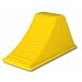 Roadblocks AT2512-AC-Y Heavy Duty All-Terrain Urethane Wheel Chock with Aluminum Cleat Base, Yellow, 15.5" Length, 8.5" Width, 8.25" Height