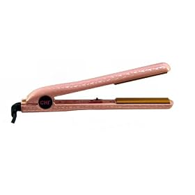 Farouk CHI GF1001BC Pink CHI Limited Edition Breast Cancer Awareness Professional Ceramic Hairstyling Iron with GFI Plug and Free CHI Bag, 1