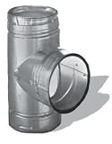 Dura Vent 3 Round Type B Gas Vent Standard Tee
