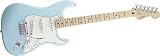 Squier by Fender by Fender Deluxe Stratocaster Maple Neck, Daphne Blue