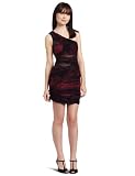Rampage Juniors Printed Dress With Illusion