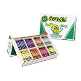 BINNEY and SMITH CRAYOLA BIN528389 So Big Classpack Crayons, Wax, 50 Each of Eight Colors, 400 per Box Sold as 1 ST