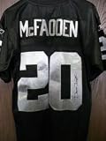 McFadden, Darren (Oakland Raiders) Autographed/Hand Signed Reebok Authentic Oakland Raiders Jersey