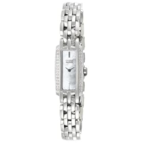 Citizen Ladies EG2640-58D Eco-Drive Silhouette Diamond Accented Watch