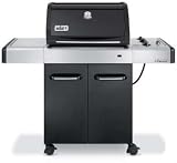Weber Spirit Series: 4431001 53'' Freestanding LP Gas Grill with 536 sq. in. Cooking Area, 3 Stainle