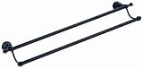 24 Double Towel Bar Opulence Brushed Nickel Satin
