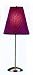 Motion Aluminum Lamp In Amethyst Serpentine