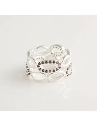 925 Sterling Silver Pandora Match Circle of Friends Ring Size 7