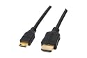 mr!tech HDMI auf HDMI Mini C Kabel (HDMI 1.3) für JVC Digitalkameras / HD Everio Camcorder | Kompatible Geräte siehe Artikelbeschreibung | 1,5m