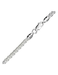 Sterling Silver 100 Wheat Chain (4mm)